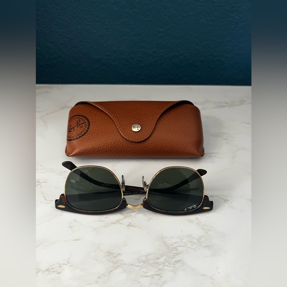 RayBan CLUBMASTER CLASSIC Polarized - Picture 2 of 9